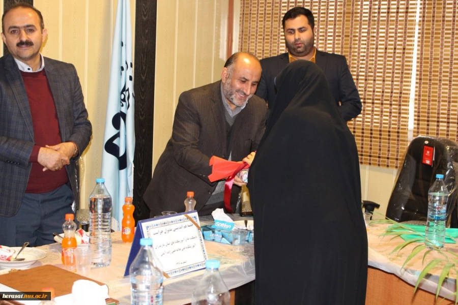 برگزاری جلسه هم اندیشی حراست های مراکز تابعه استان مازندران با حضور دکتر سلمانی وآقای میر حبیبی در آموزشکده پسران آمل  3