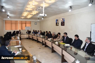 چهاردهمین نشست تخصصی دفتر مرکزی حراست با حضور حراست های تهران و البرز در تاریخ 20 ، 01 ، 1397 در محل سازمان مرکزی برگزار گردید.