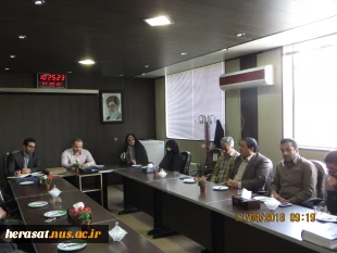 معارفه کارشناس حراست آموزشکده فنی پسران بروجردواولین جلسه استانی حراستهای استان لرستان 4