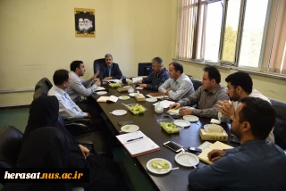 نوزدهمین جلسه شورای دفتر مرکزی حراست با حضور مدیرحراست دانشگاه فنی و حرفه ای استان همدان برگزار گردید.