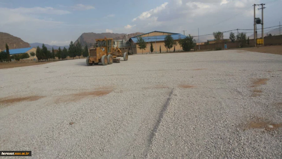 ایجاد وراه اندازی پارکینگ خودروهای دانشجویی با همت حراست دانشگاه فنی استان لرستان  5