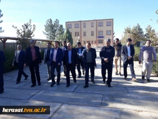 بازدید سرزده از آموزشکده فنی پسران گناباد در سفر ریاست و مدیر کل حراست دانشگاه فنی و حرفه ای به خراسان جنوبی 3