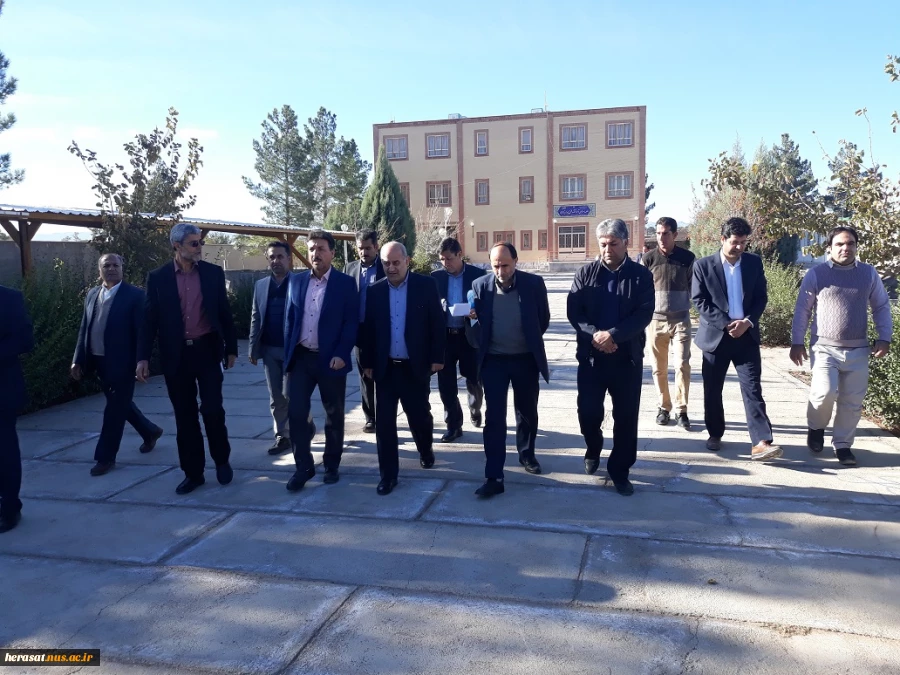 بازدید سرزده از آموزشکده فنی پسران گناباد در سفر ریاست و مدیر کل حراست دانشگاه فنی و حرفه ای به خراسان جنوبی 3