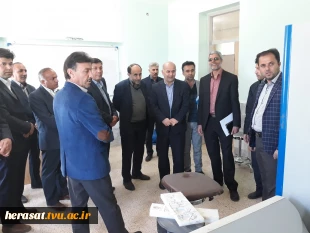 بازدید سرزده از آموزشکده فنی پسران گناباد در سفر ریاست و مدیر کل حراست دانشگاه فنی و حرفه ای به خراسان جنوبی 4