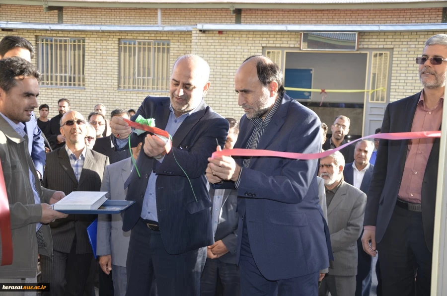 کلنگ زنی و افتتاح چندین پروژه عمرانی در سفر ریاست و مدیر کل حراست دانشگاه فنی و حرفه ای به خراسان جنوبی 5