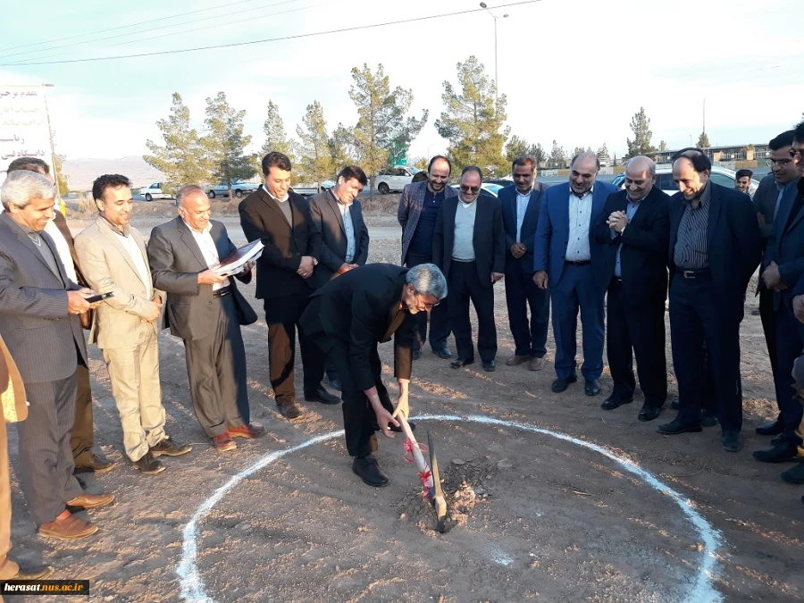 کلنگ زنی و افتتاح چندین پروژه عمرانی در سفر ریاست و مدیر کل حراست دانشگاه فنی و حرفه ای به خراسان جنوبی 6