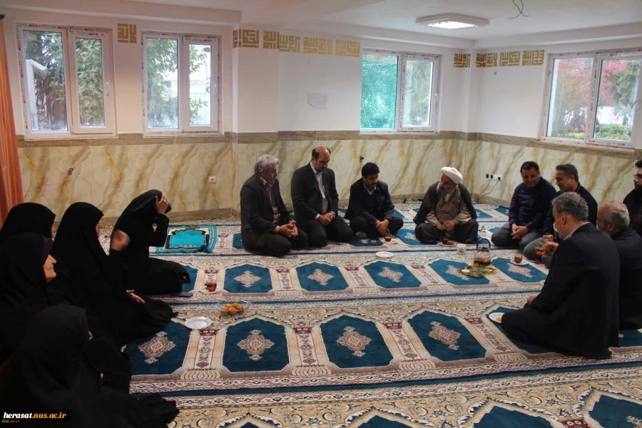 برگزاری مراسم وحدت حوزه ودانشگاه در آموزشکده های فنی شماره دو ساری ودختران بابل  2