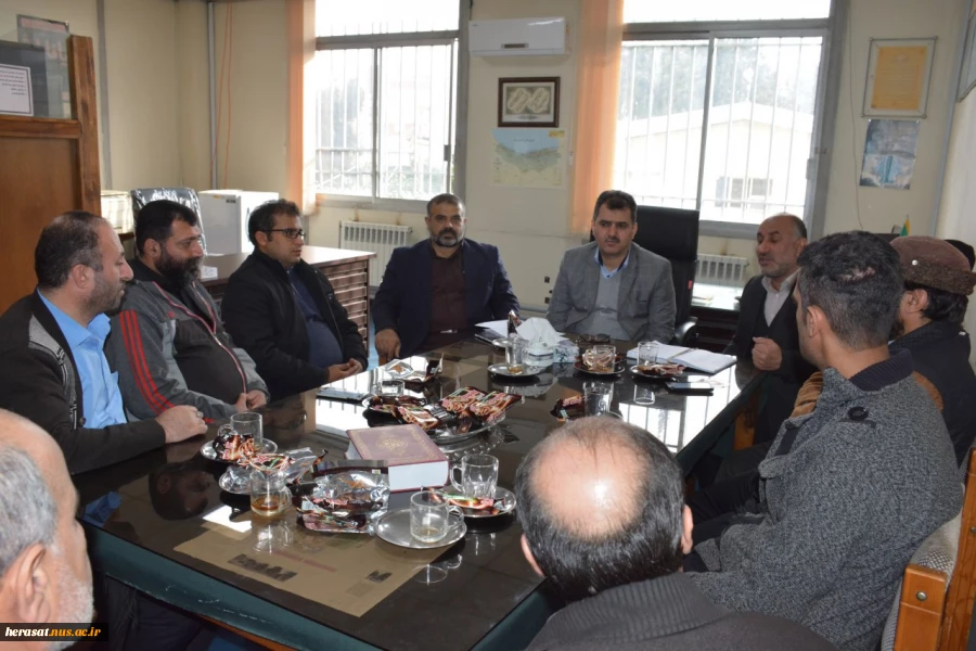 نشست صمیمی ریاست ومدیر حراست دانشگاه فنی استان مازندران با نیروهای حفاظت فیزیکی دانشکده فنی وحرفه ای امام محمد باقر (ع) ساری  2