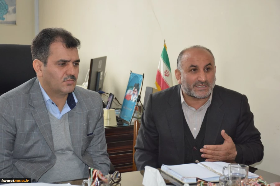 نشست صمیمی ریاست ومدیر حراست دانشگاه فنی استان مازندران با نیروهای حفاظت فیزیکی دانشکده فنی وحرفه ای امام محمد باقر (ع) ساری  2