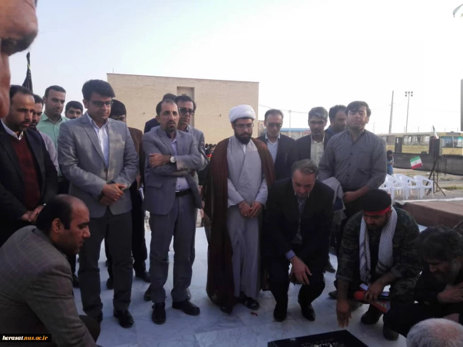 برگزاری اولین سالروز تدفین شهدای خوش نام در دانشگاه فنی وحرفه ای استان بوشهر 3