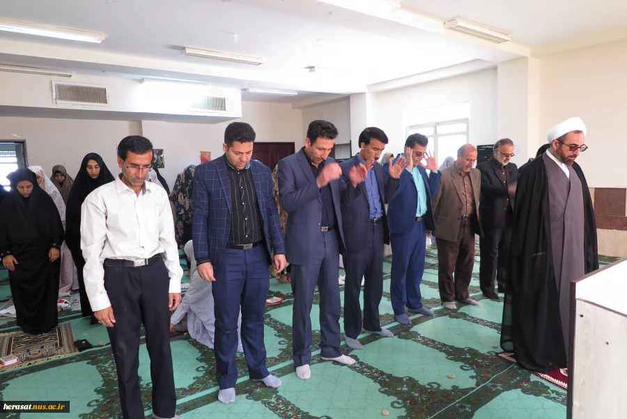 دیدارامام جمعه محترم ایلام بادانشجویان آموزشکده دختران  2