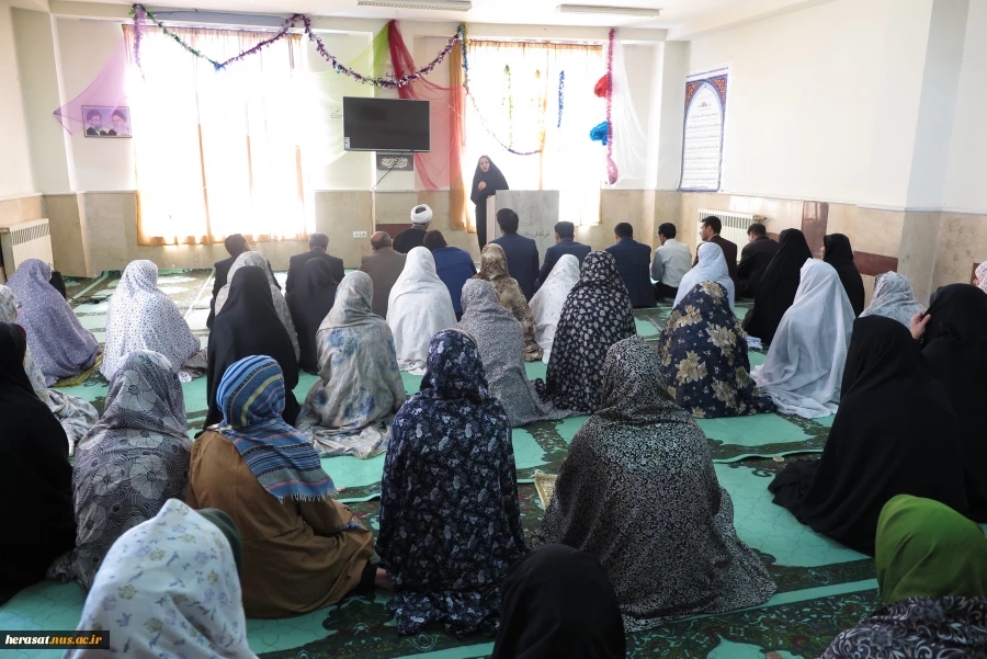 دیدارامام جمعه محترم ایلام بادانشجویان آموزشکده دختران  5