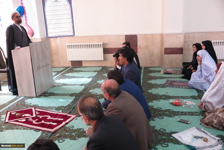 دیدارامام جمعه محترم ایلام بادانشجویان آموزشکده دختران  4