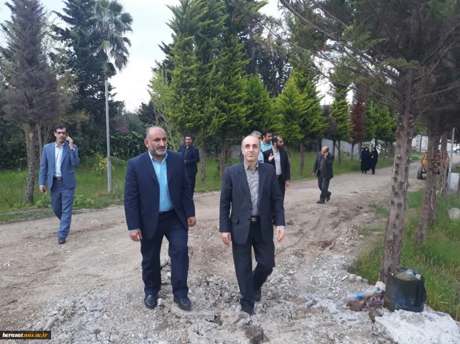 بازدید از پروژه ساخت آموزشکده فنی وحرفه ای ملاصدرای رامسر  4