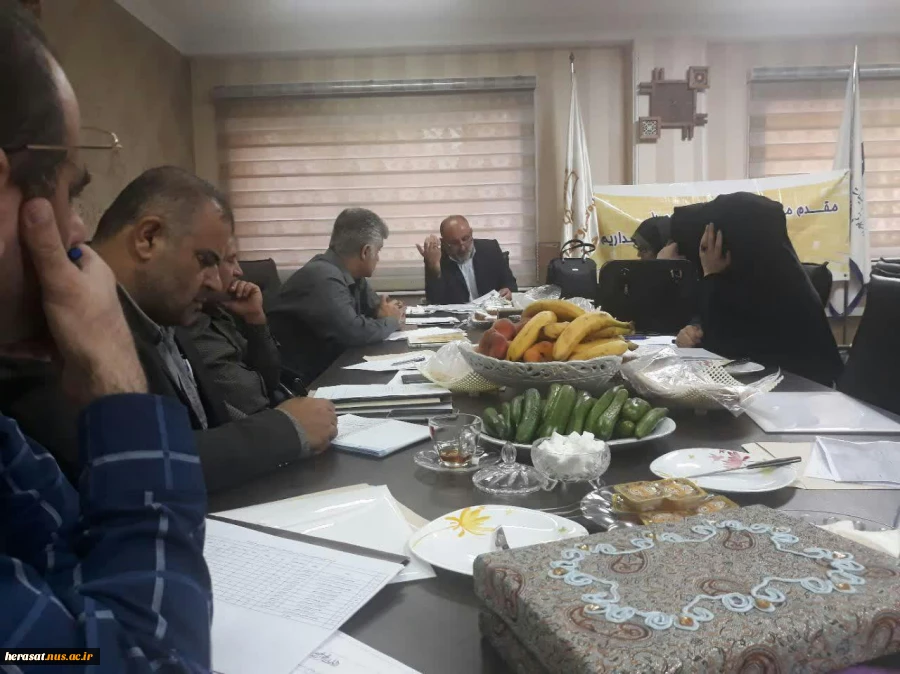 جلسه هم اندیشی حراست های مراکز دانشگاه فنی وحرفه ای استان مازندران  2