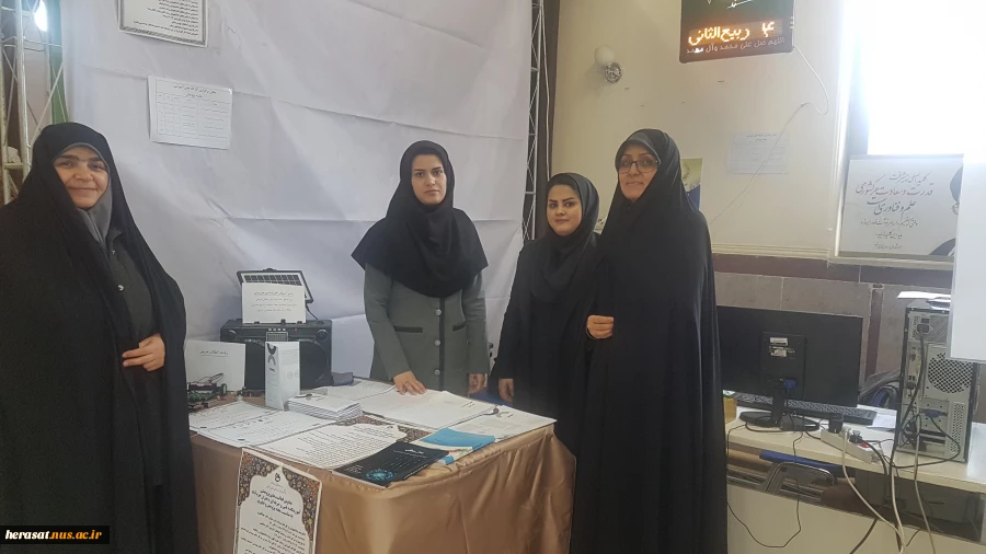 برگزاری نمایشگاه دستاوردهای دانشجویان دانشگاه فنی استان لرستاندر هفته پژوهش 2