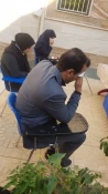 برگزاری مراسم پرفیض زیارت عاشورا و راهپیمایی نمادین اربعین حسینی در دانشگاه فنی استان لرستان 3