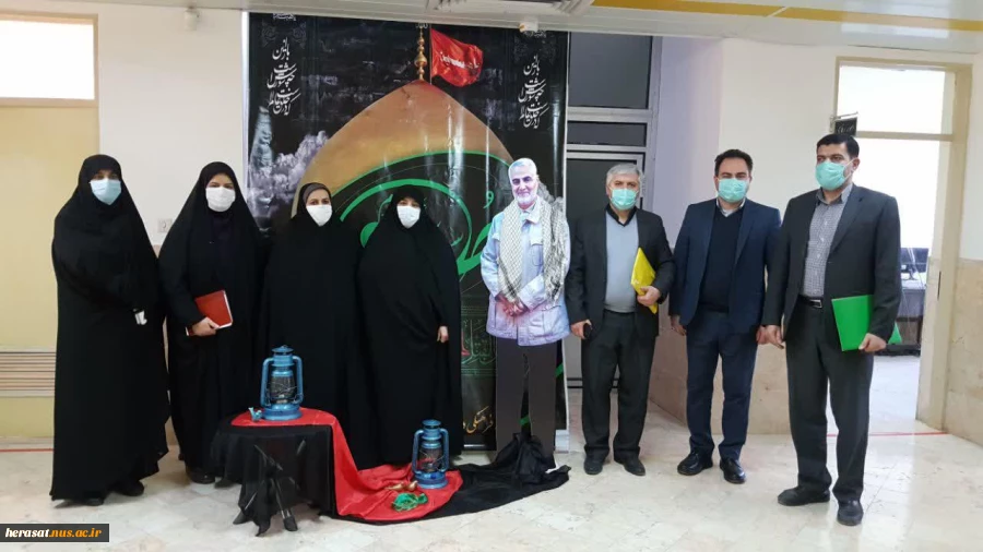 بازدید همکاران حراست سازمان از دانشگاه فنی و حرفه ای استان مرکزی  8