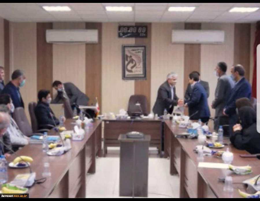 مراسم تکریم ومعارفه مدیر محترم حراست دانشگاه فنی استان لرستان جناب آقای سیاهپوش وحراست جدید جناب آقای دریکوندی 5