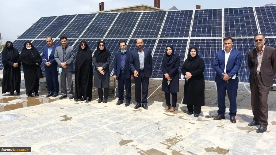 بازدید ریاست محترم جدید دانشگاه فنی استان لرستان جناب آقای دکتر حمیدی از آموزشکده فنی دختران خرم آباد 4