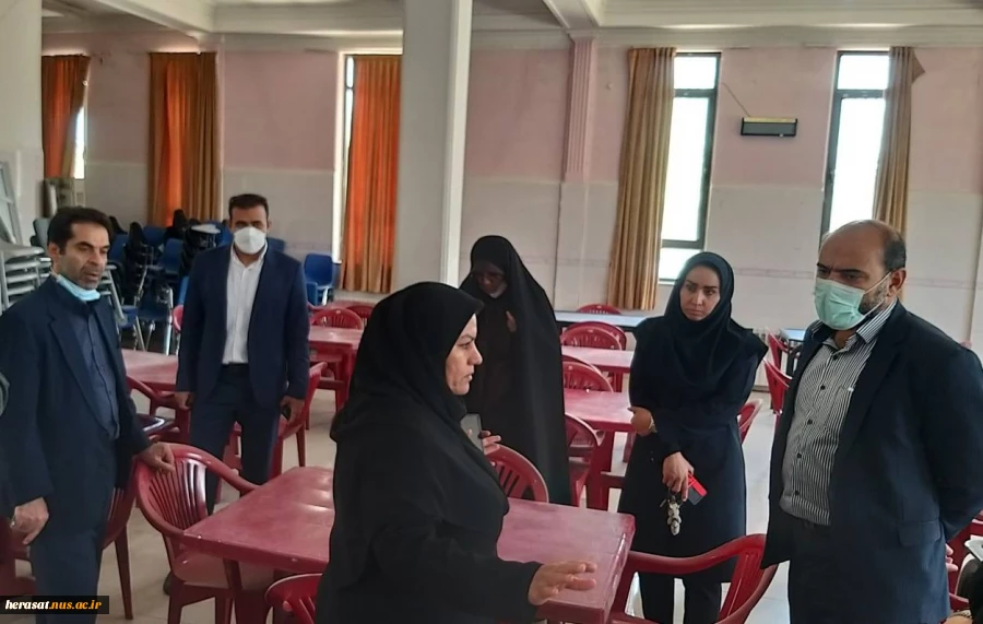 بازدید ریاست محترم جدید دانشگاه فنی استان لرستان جناب آقای دکتر حمیدی از آموزشکده فنی دختران خرم آباد 4