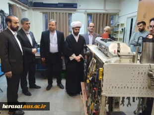 بازدید دکتر اعتصامیان مدیر کل حراست دانشگاه فنی و حرفه ای از دانشکده شمسی پور 5