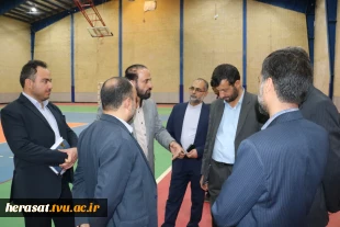 بازدید آقای اعتصامیان مشاور رئیس و مدیرکل دفترمرکزی حراست از دانشگاه فنی و حرفه ای استان اصفهان 7