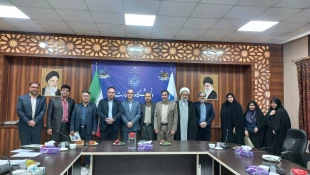 مراسم معارفه مدیر حراست دانشگاه ملی مهارت واحد استانی قم 3