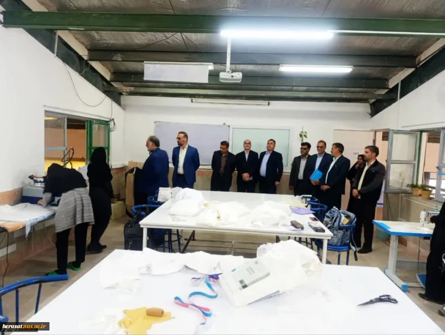 بازدید مدیرکل محترم دفتر مرکزی حراست از دانشگاه ملی مهارت واحد خراسان جنوبی 3