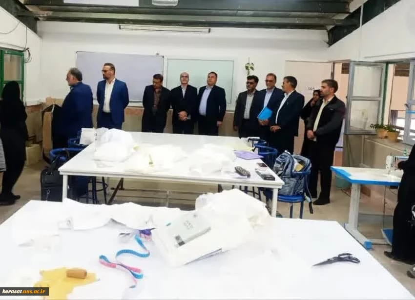 بازدید مدیرکل دفتر مرکزی حراست از آموزشکده پسران بیرجند، واحد استانی دانشگاه ملی مهارت در خراسان جنوبی 2