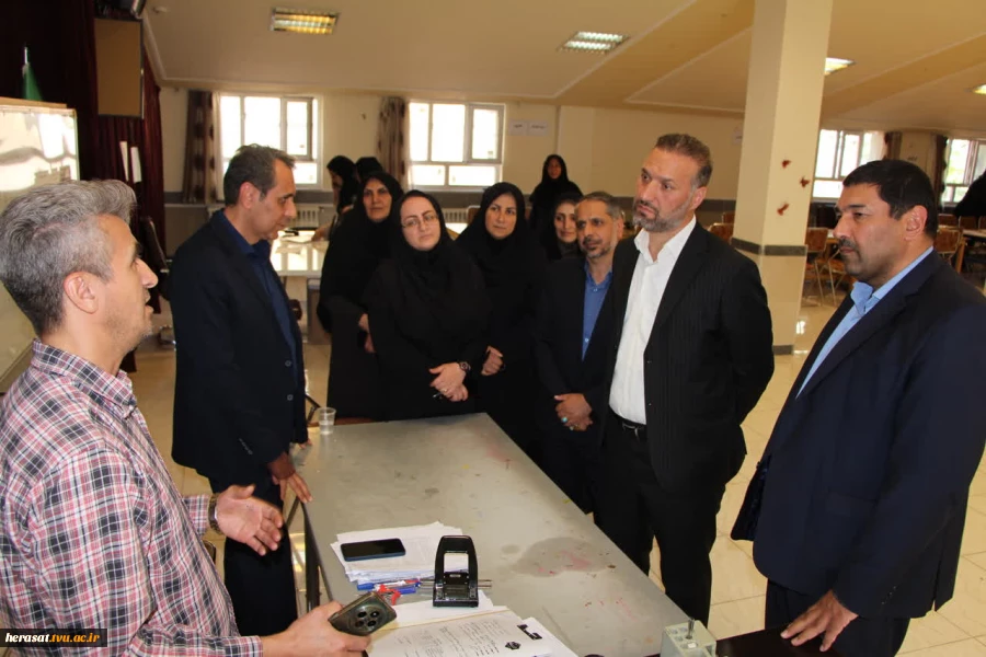 حضورمدیرکل حراست سازمان مرکزی در دانشگاه ملی مهارت استان آذربایجان غربی 6
