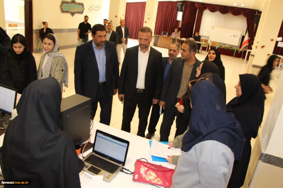 حضورمدیرکل حراست سازمان مرکزی در دانشگاه ملی مهارت استان آذربایجان غربی 11
