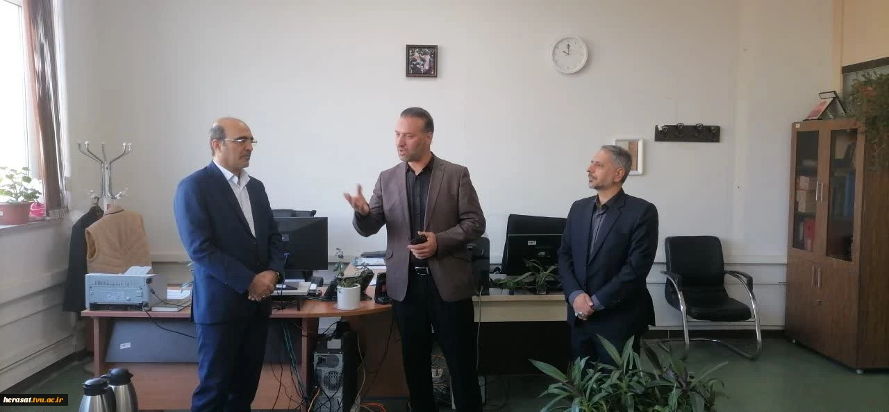 بازدید رییس مرکز حراست وزارت علوم، تحقیقات و فناوری از حراست دانشگاه