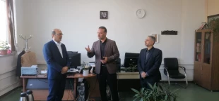 بازدید رییس مرکز حراست وزارت علوم، تحقیقات و فناوری از حراست دانشگاه 2