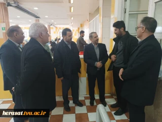بازدید معاون اداره کل حراست از مراکز تابع دانشگاه ملی مهارت شهرکرد