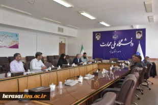 برگزاری جلسه حراست دانشگاه ملی مهارت استان یزد با حضور مسئولان کشوری 3