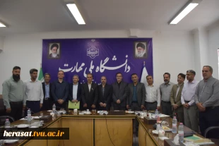 برگزاری مراسم تکریم و معارفه رئیس حراست دانشگاه ملی مهارت استان یزد 3